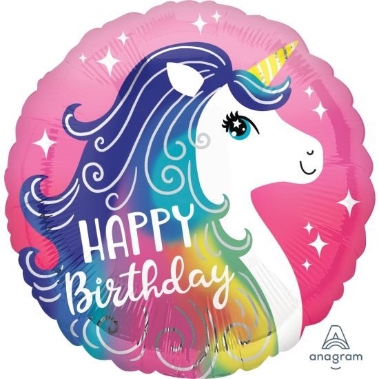 Happy Birthday Unicorn 45cm at $17 | My Sweet Box