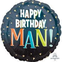 Happy Birthday Man 45cm