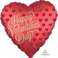 Red Valentine's Day Heart Balloon 45cm