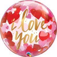 I Love You Bubble Balloon 56cm