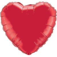 Red Heart Balloon 45cm