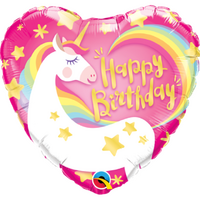 Unicorn Birthday Balloon 45cm