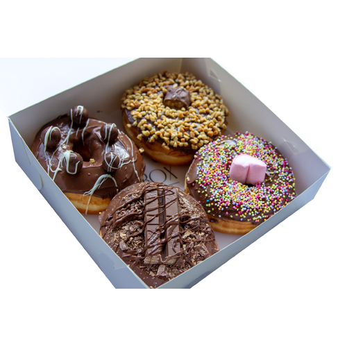 4 Gourmet Donut Sweet Box