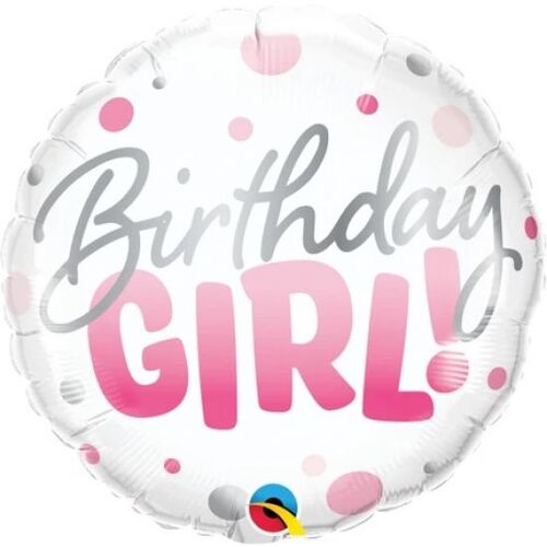 Birthday Girl Balloon 45cm