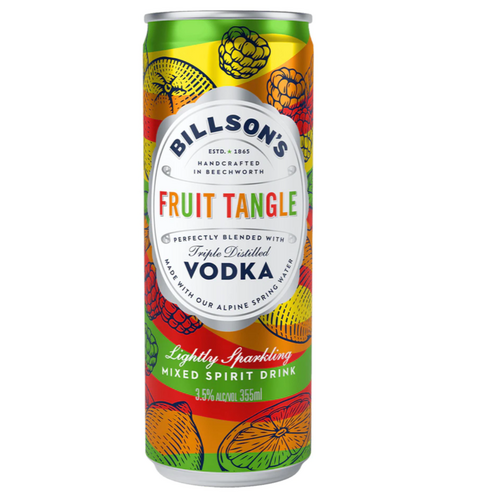 Billson's Fruit Tangle Vodka Mixed 355mL