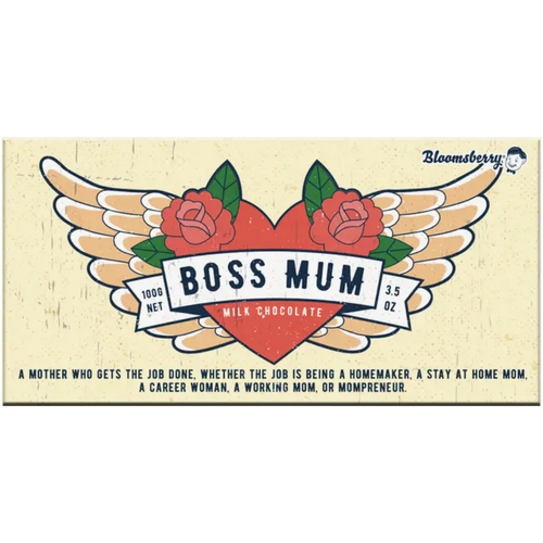 Boss Mum Premium Milk Chocolate Bar