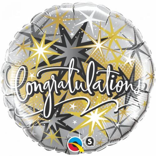 Congratulations Elegant Balloon 45cm