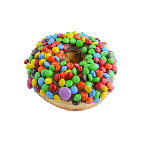 Nutella and M&M's Donut
