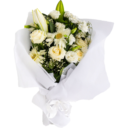 Sweet White Flower Bouquet