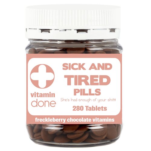 Sick & Tired Chocolate Vitamins