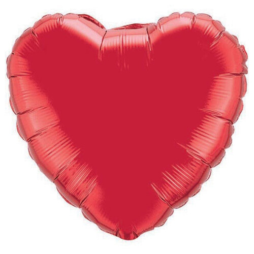 Red Heart Balloon 45cm