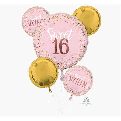 Sweet 16 Balloon Bouquet